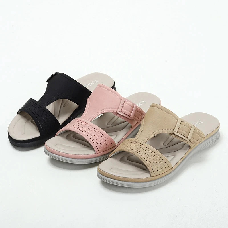 OrthoSandal® Laura padded, orthopaedic flip flops
