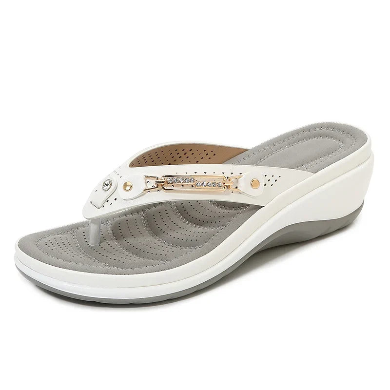 OrthoSandal® Petra padded, orthopaedic flip flops