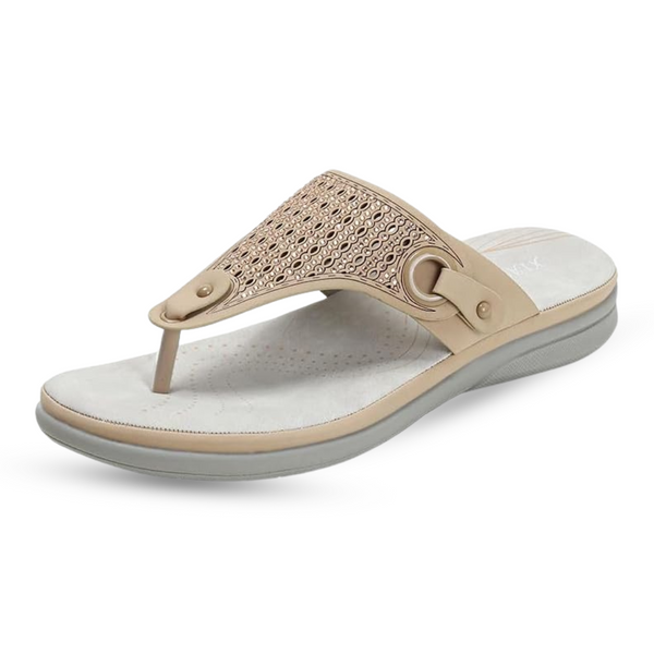 OrthoSandal® Lila padded, orthopaedic flip flops