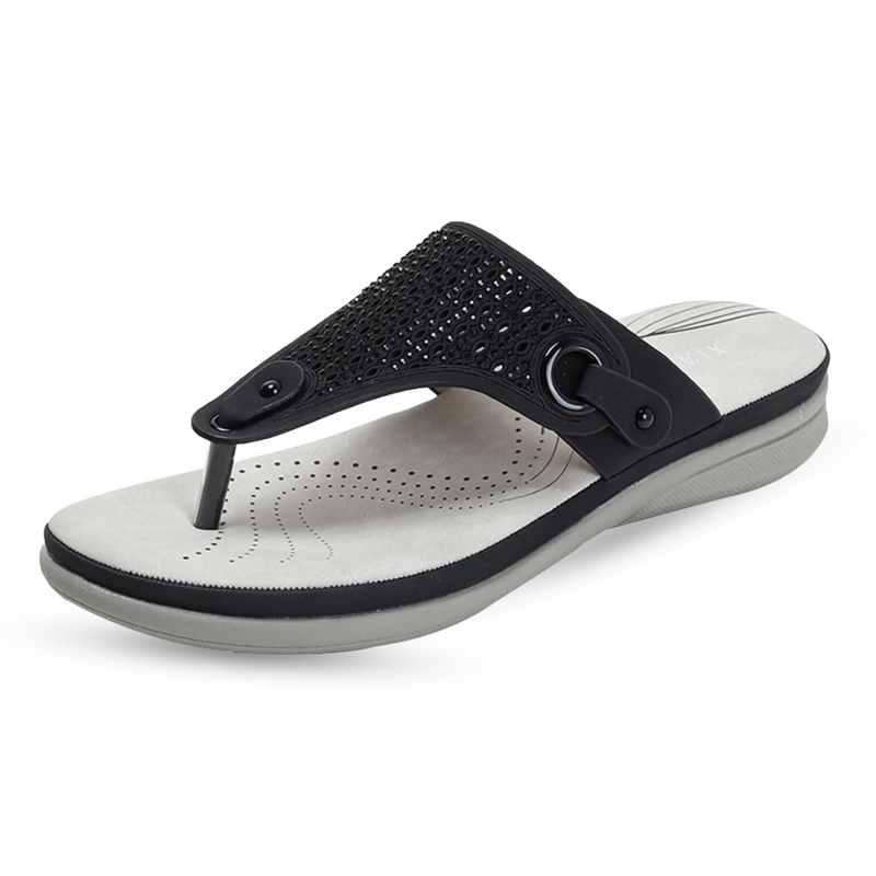 OrthoSandal® Lila padded, orthopaedic flip flops