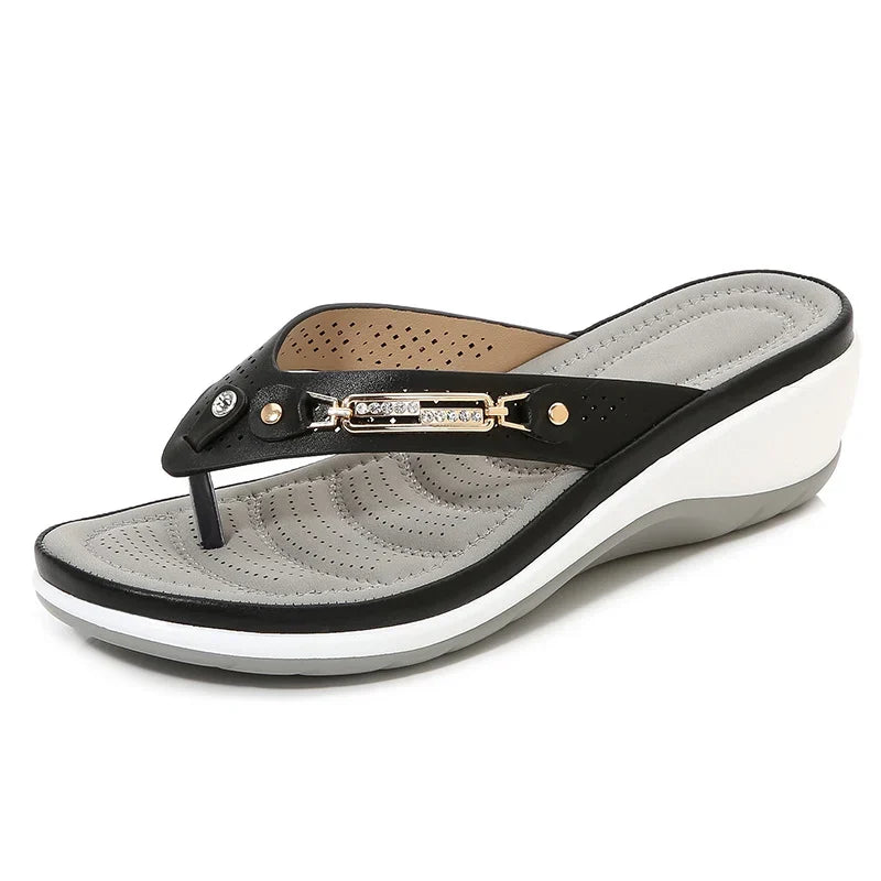OrthoSandal® Petra padded, orthopaedic flip flops