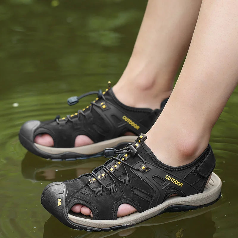 ORTHOSHOES® Outdoor - Ergonomic men's sandals for pain relief