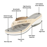 OrthoSandal® Petra padded, orthopaedic flip flops