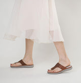 OrthoSandal® Lila padded, orthopaedic flip flops