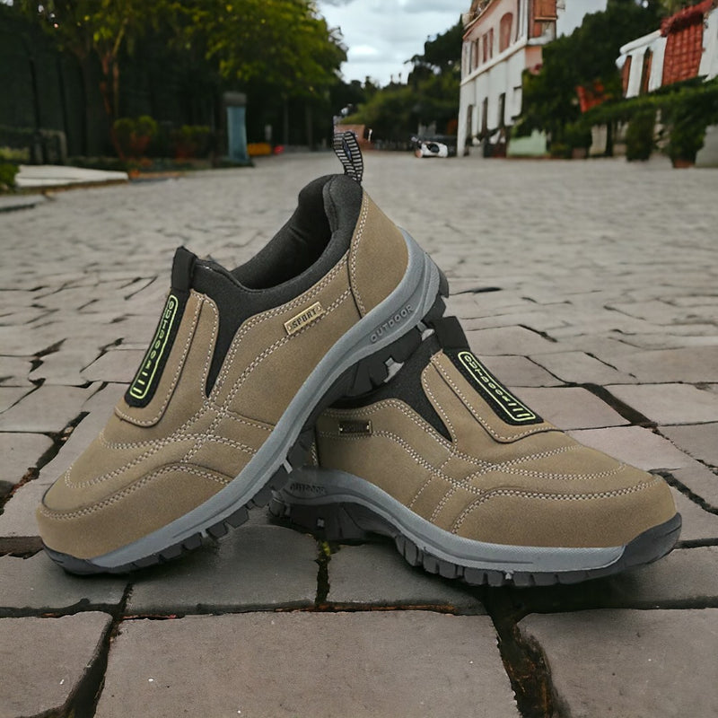 ORTHOHIKES® WalkEase - orthopaedic suede leather walking shoes