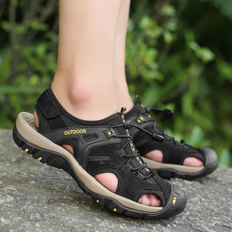 ORTHOSHOES® Outdoor - Ergonomic men's sandals for pain relief