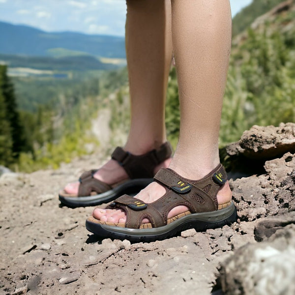ORTHOHIKES® AirStream - Ergonomic men's sandals for pain relief
