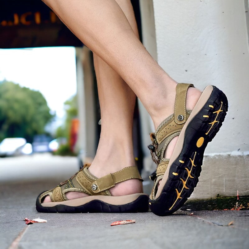 ORTHOSHOES® Airglide - Ergonomic men's sandals crafted for pain relief
