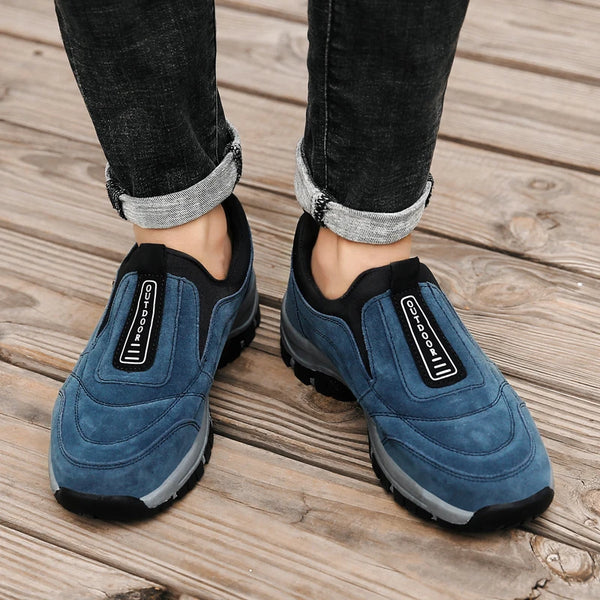 ORTHOHIKES® WalkEase - orthopaedic suede leather walking shoes